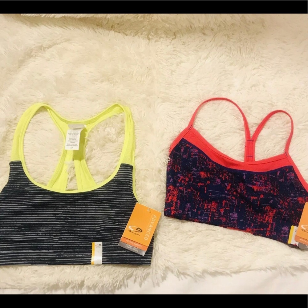 LOT CHAMPION SPORT BRA - LOT OF 2 BOTH SIZE SMALL